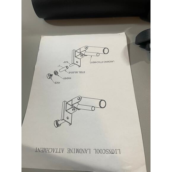 LIONSCOOL Power Rack Landmine Attachment 3”x3” - Picture 3 of 5
